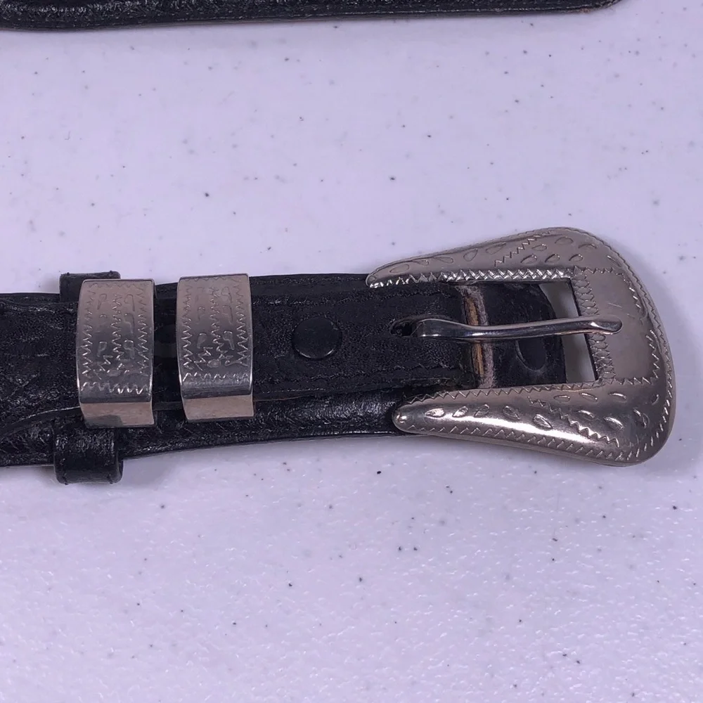 SILVER Creek Leather Belt