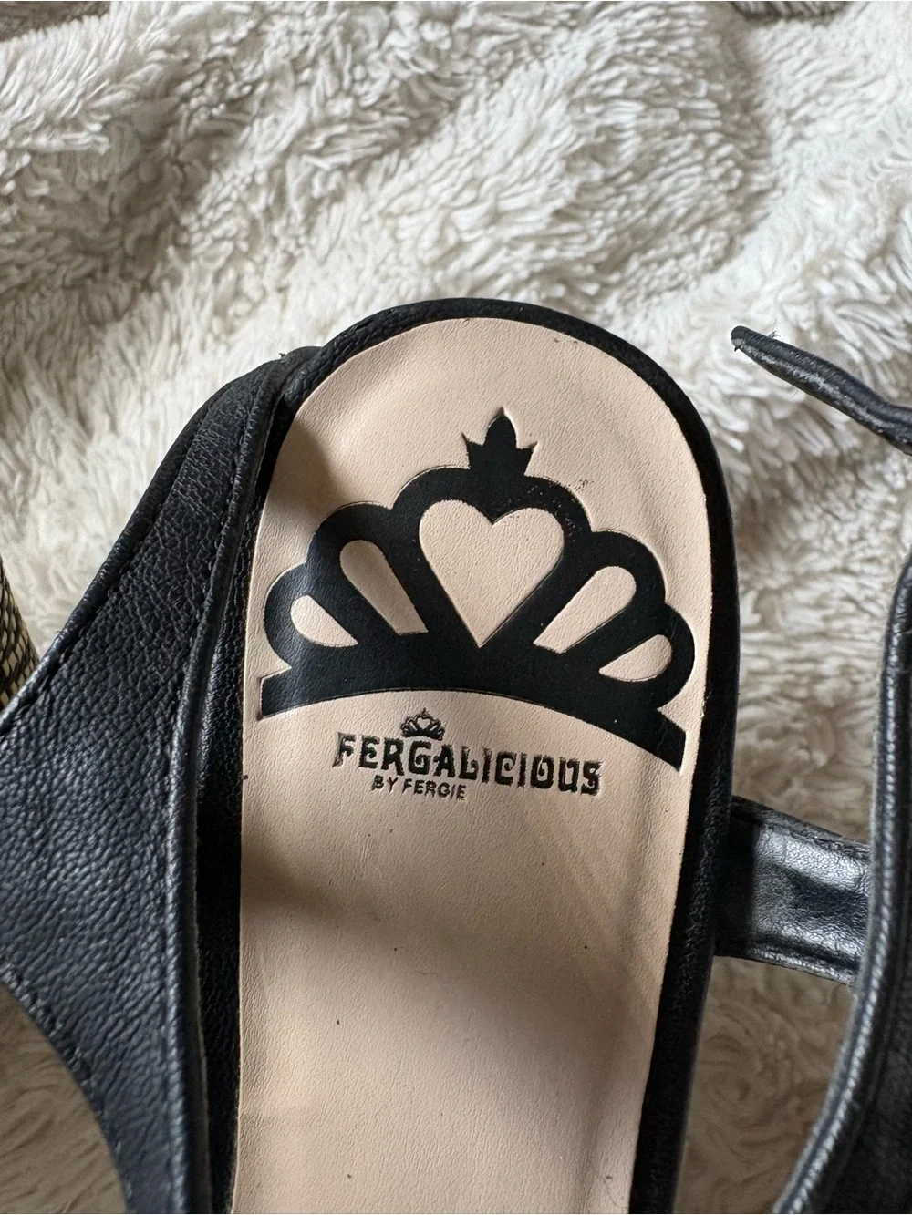 Fergalicious open toe