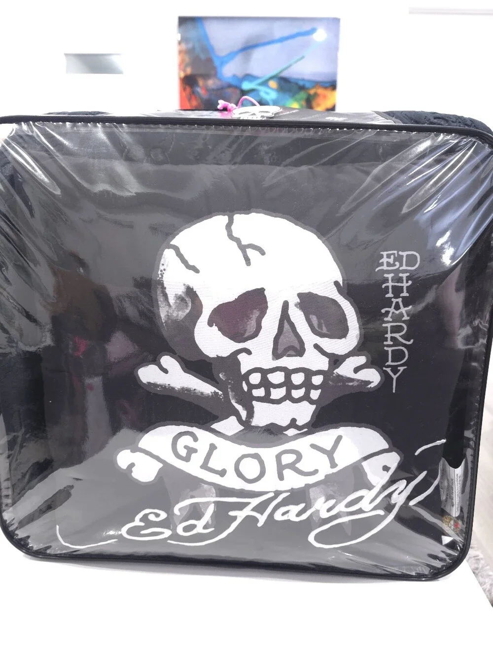 Ed Hardy 90in 102in black