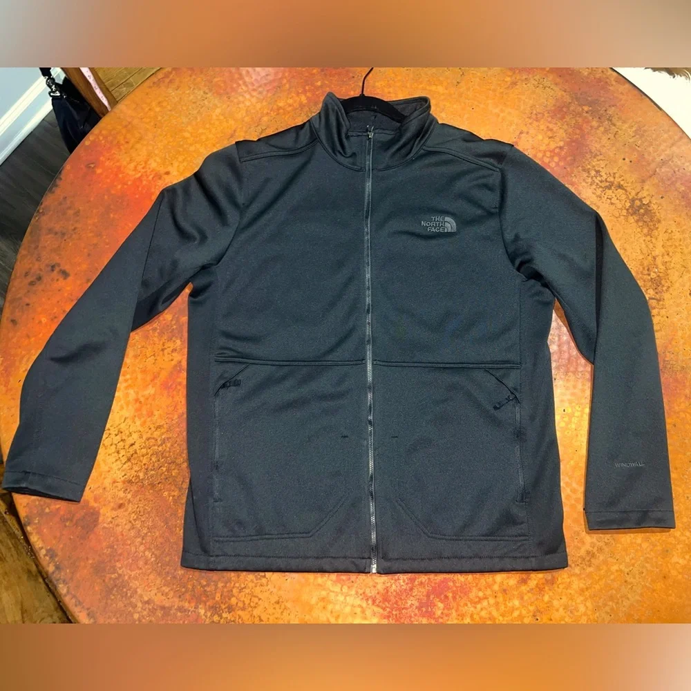 Men’s The North Face Apex Canyonwall Full Zip Jacket in Black Size Large