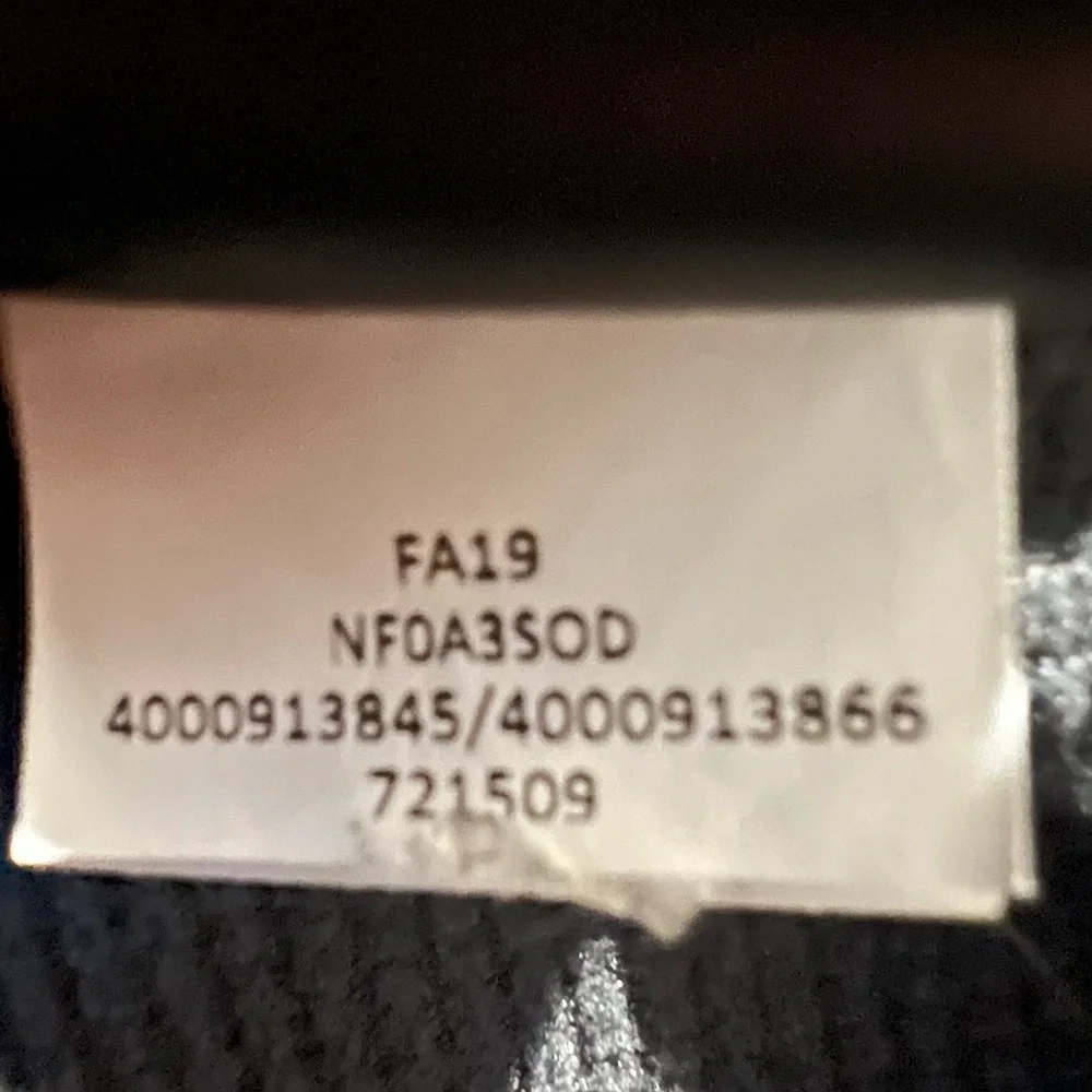 Men’s The North Face Apex Canyonwall Full Zip Jacket in Black Size Large