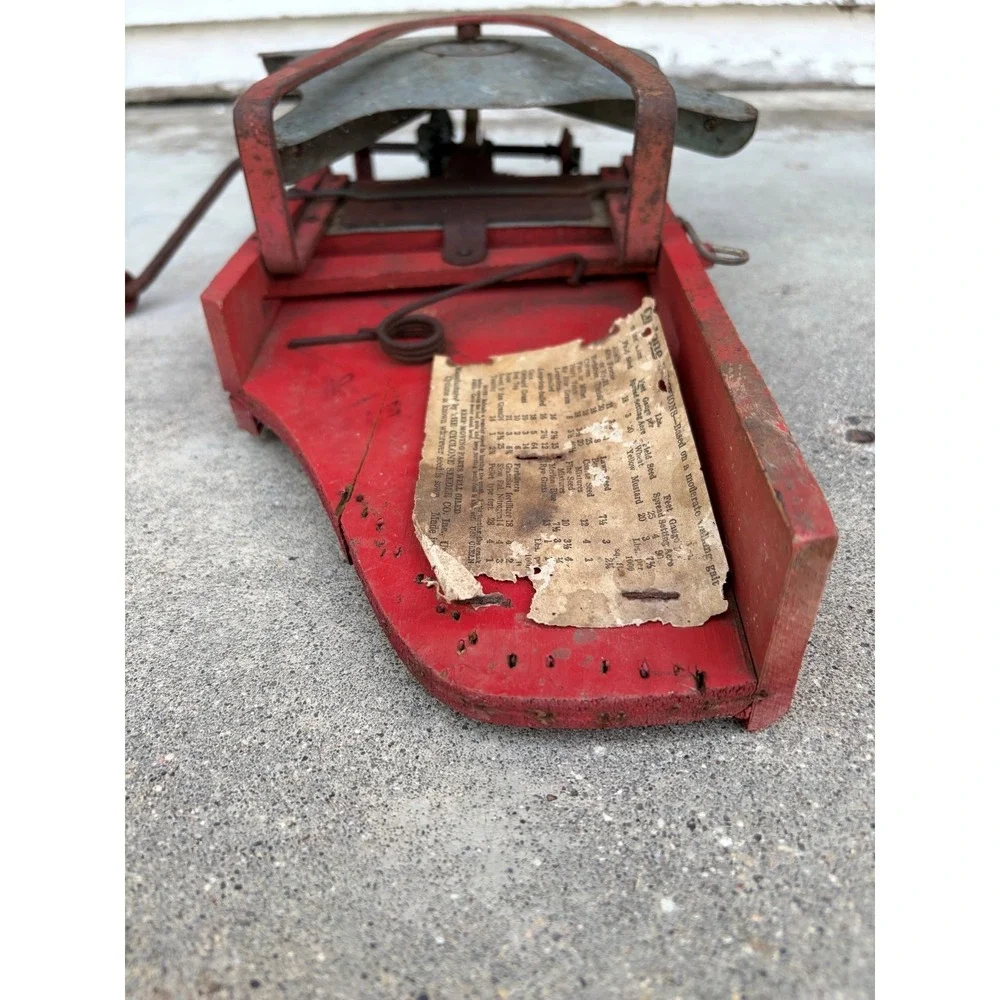 Antique Cyclone Hand Crank Seeder