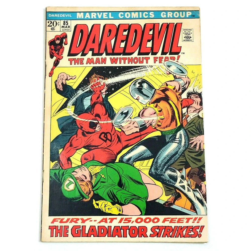 DAREDEVIL # 85 - (1972)‎ - THE GLADIATOR APPEARANCE