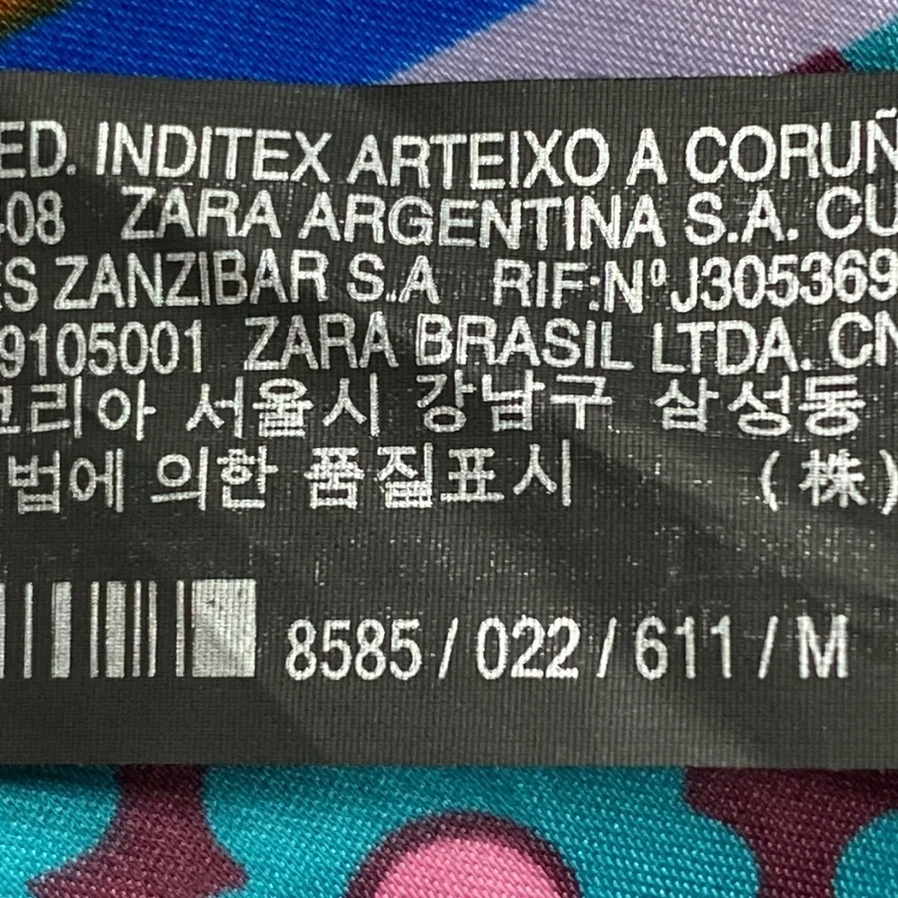 Zara nwot printed
