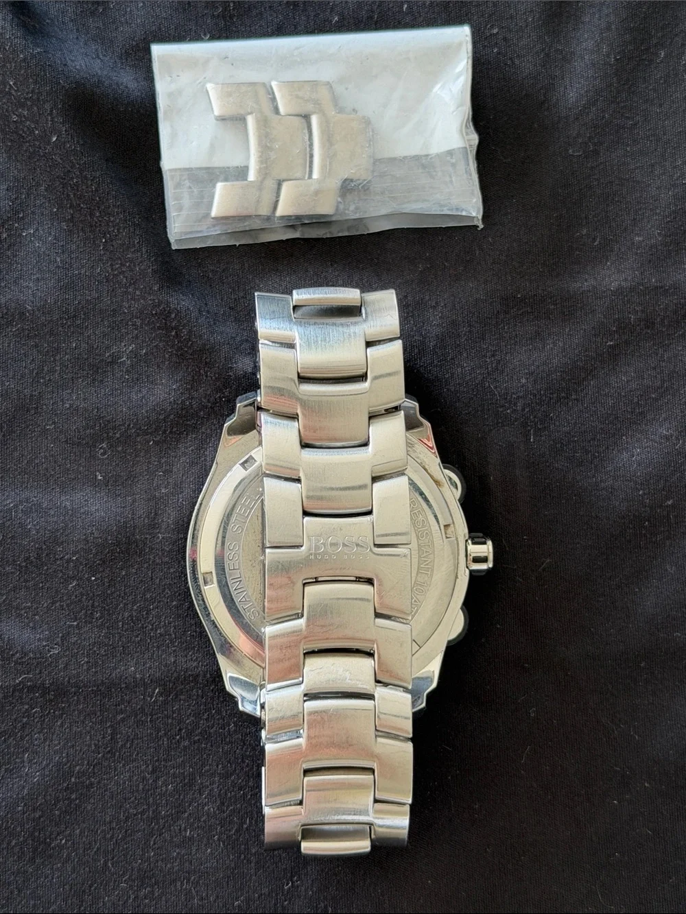 Hugo BOSS Men’s Watch All Stainless Steel Like New!
