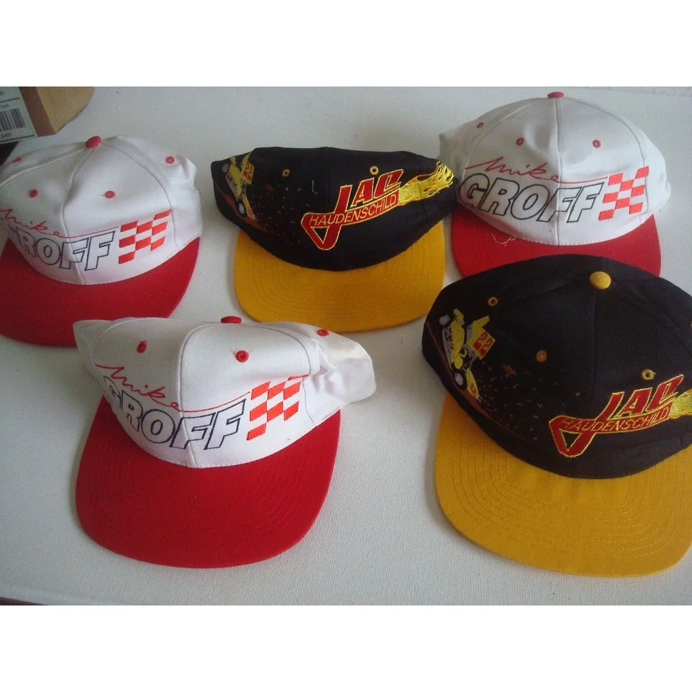 5-HAT LOT BUNDLE DRAG RACING  90S  CAP HAT 90S VINTAGE‎ M2