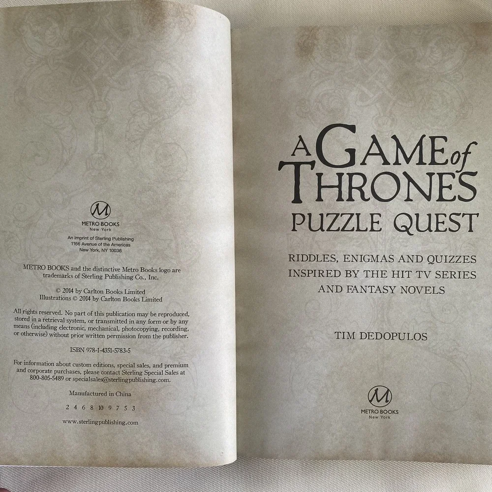 N/A game thrones