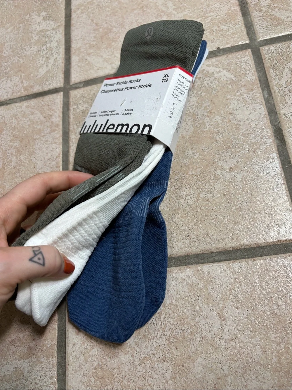 lululemon athletica *3 pack