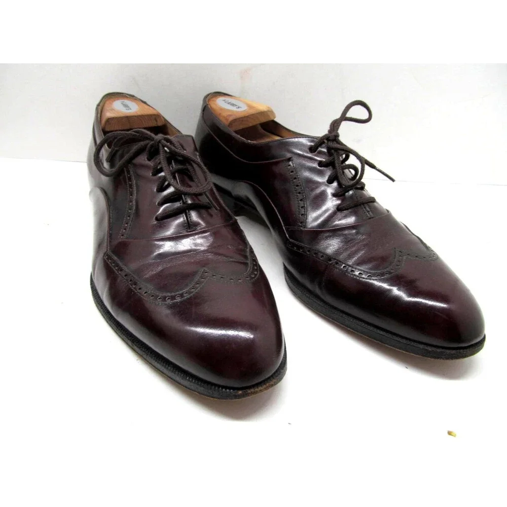 Bally Marcel Wingtip Oxfords Mens Size US 10 D  Made In Italy