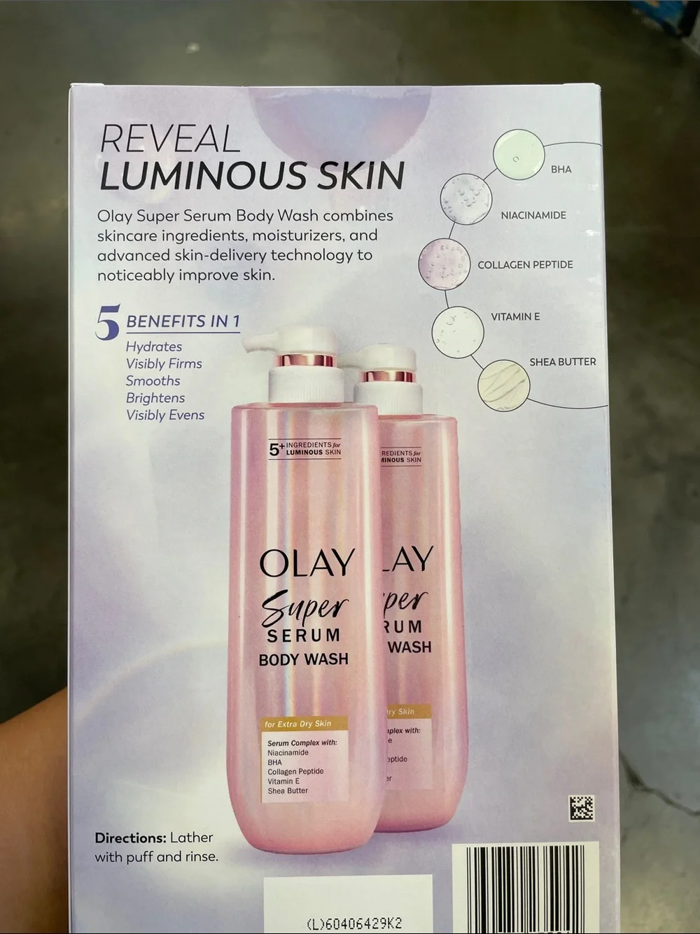 OLAY nourishing body