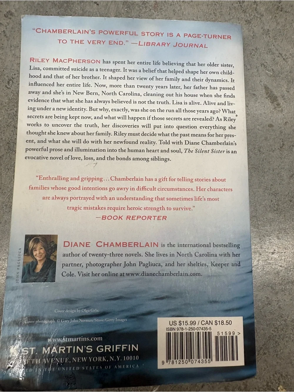 N/A diane chamberlain