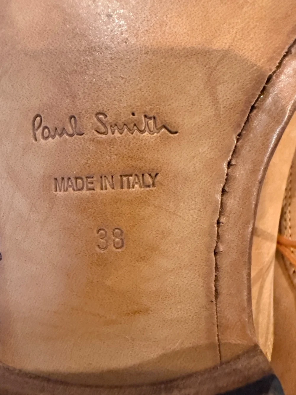 Paul Smith Nubuck Bertie Oxford Brogues. EU 38. Very Light Wear.