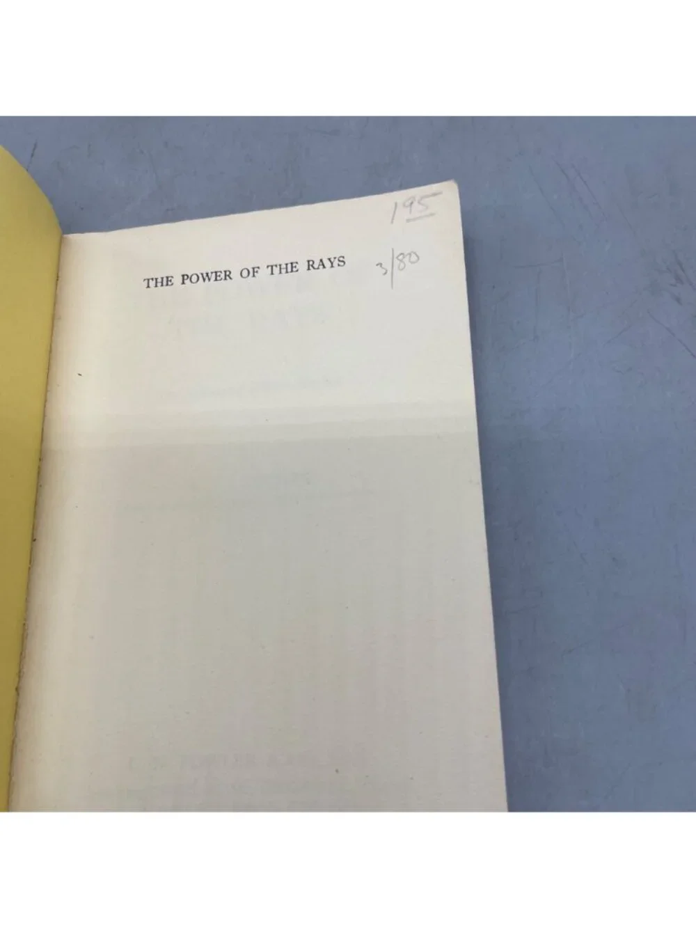 L.N. Fowler & Co. Ltd. this book