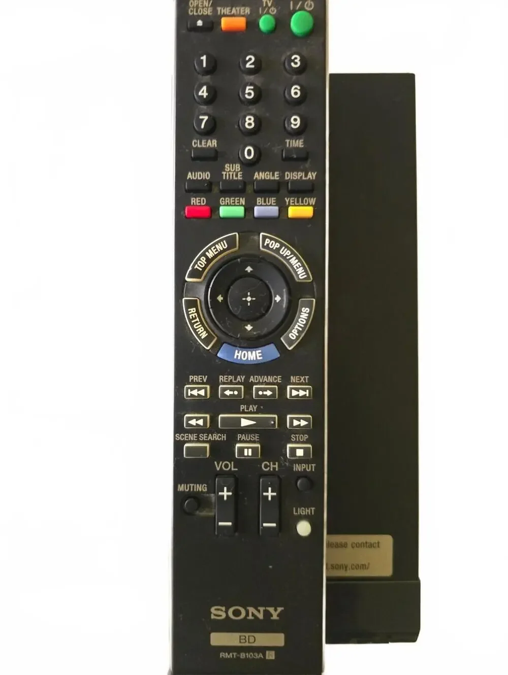 Sony BDP-BX1 Blu-ray Player with Remote and All Connecting Cables Bundle