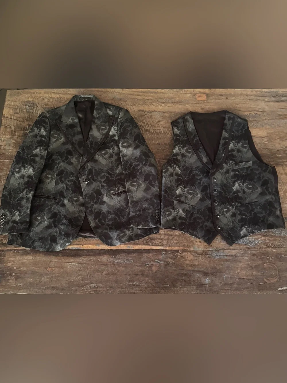 Sebastian Cruz Suit Jacket & Vest Set