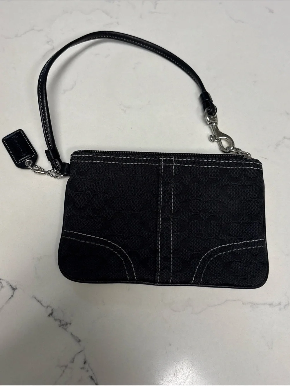 Coach compact wristlet