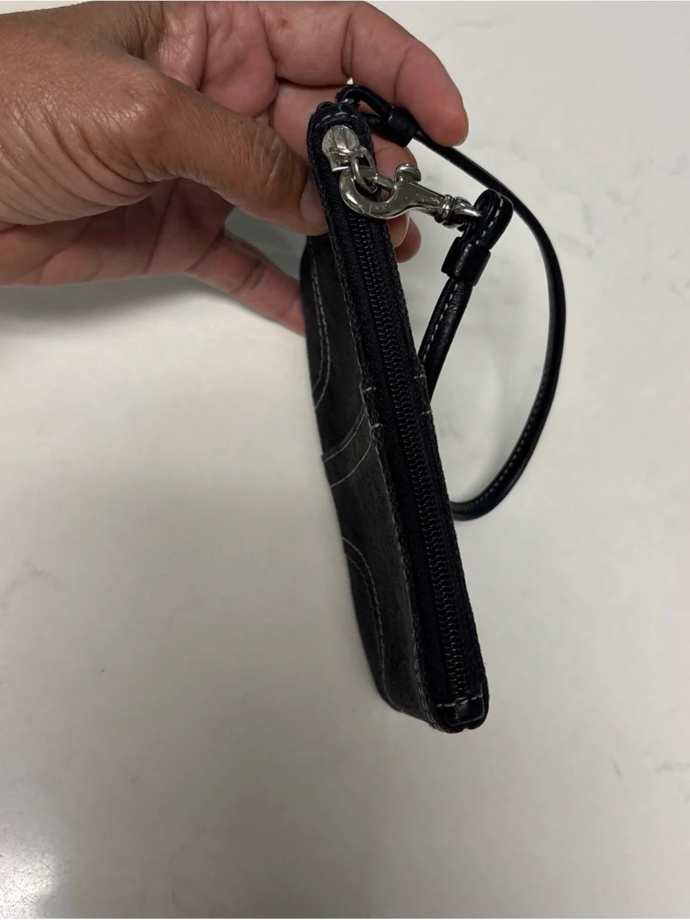 Coach compact wristlet