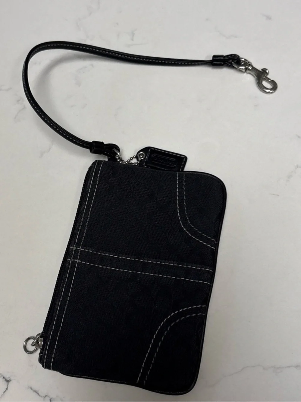 Coach compact wristlet