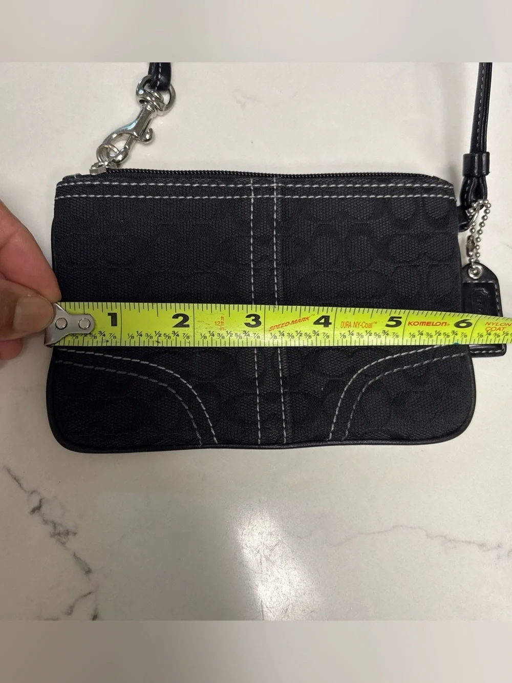 Coach compact wristlet