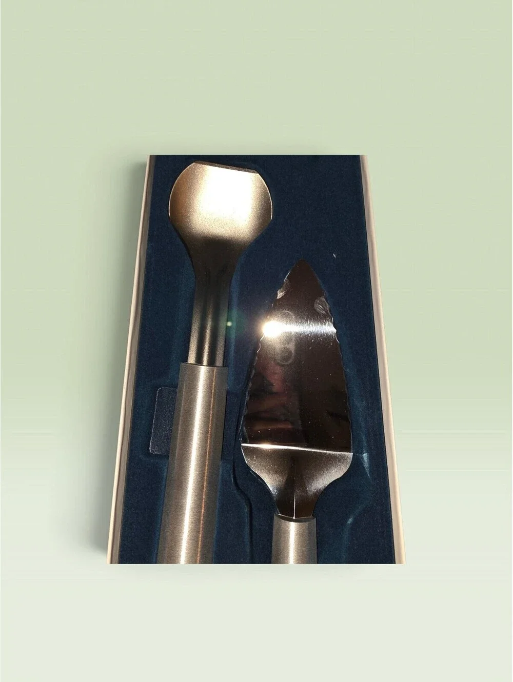 Rada Cutlery Pie A'La Mode Gift Set - Ice Cream Scoop & Serrated Pie Server NIB