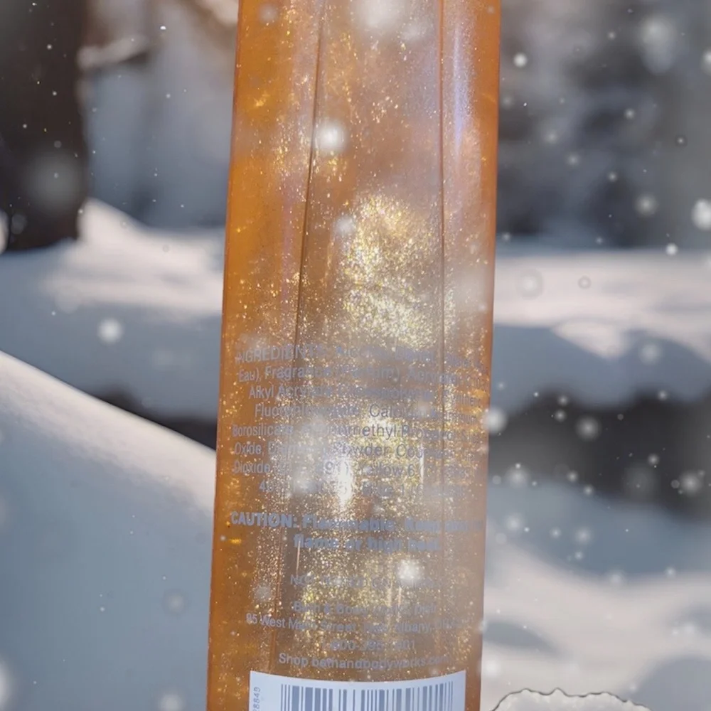 Bath & Body Works snowflakes cashmere