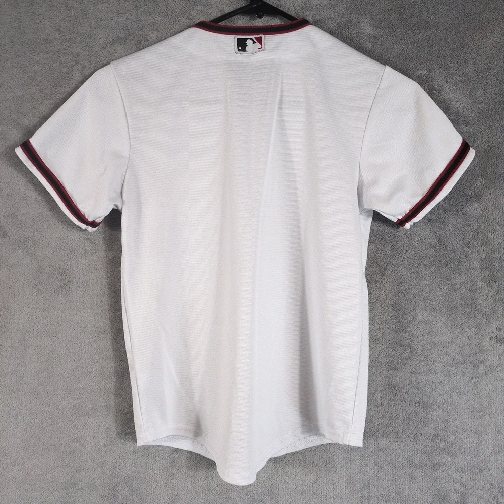 Nike Arizona Diamondbacks MLB Baseball Jersey Kids Small White D-Backs