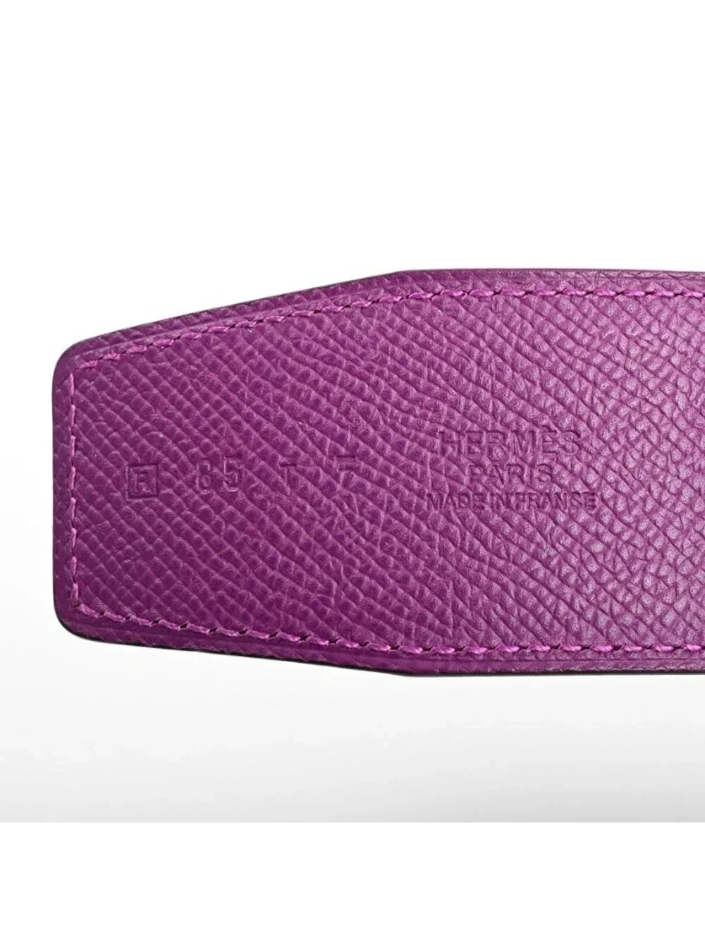 Hermes Belt Clenau Purple