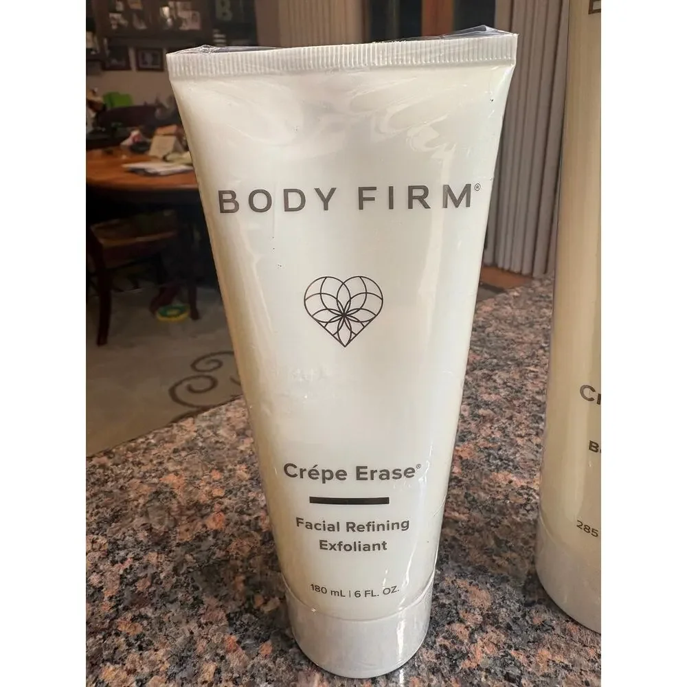 Crepe Erase Body & Facial Refining Exfoliant Fragrance Free Sealed