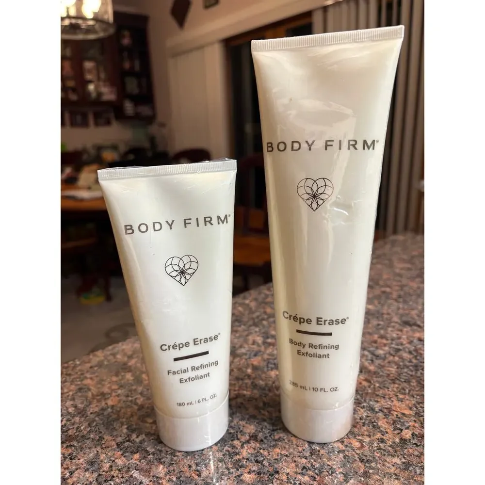 Crepe Erase Body & Facial Refining Exfoliant Fragrance Free Sealed
