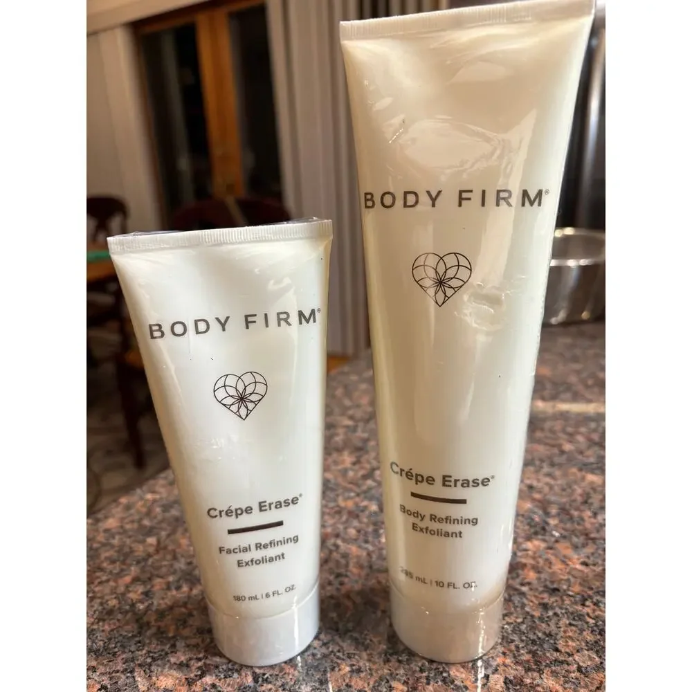 Crepe Erase Body & Facial Refining Exfoliant Fragrance Free Sealed