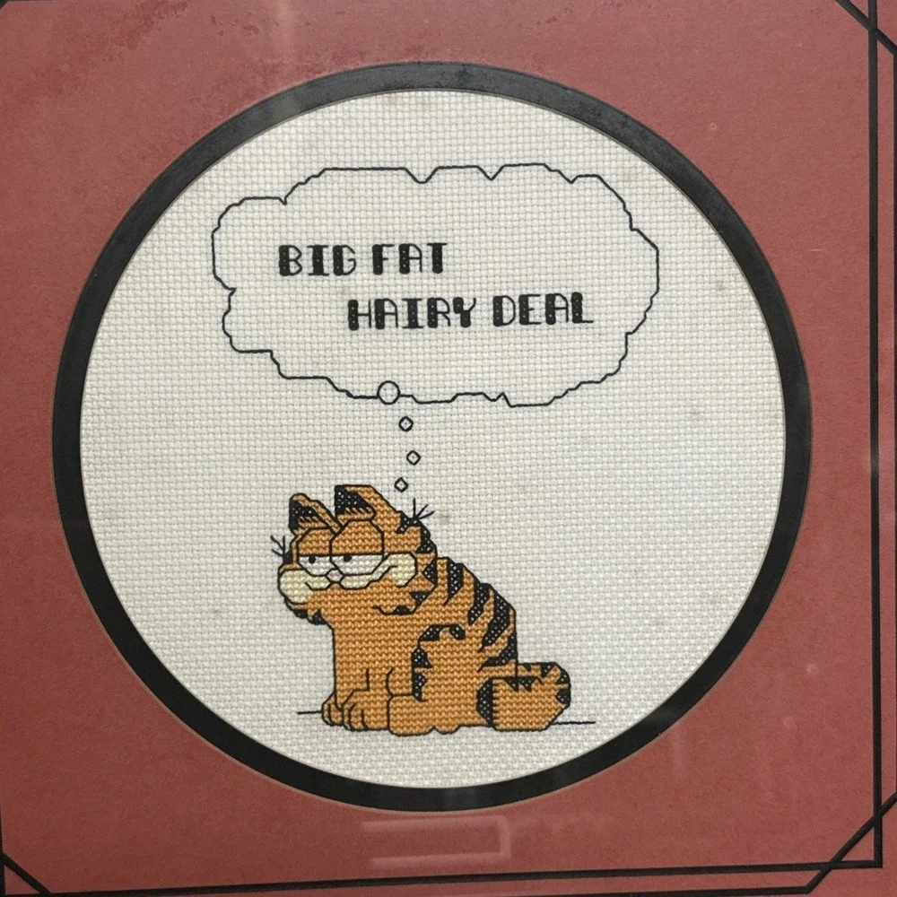 Handmade vintage garfield