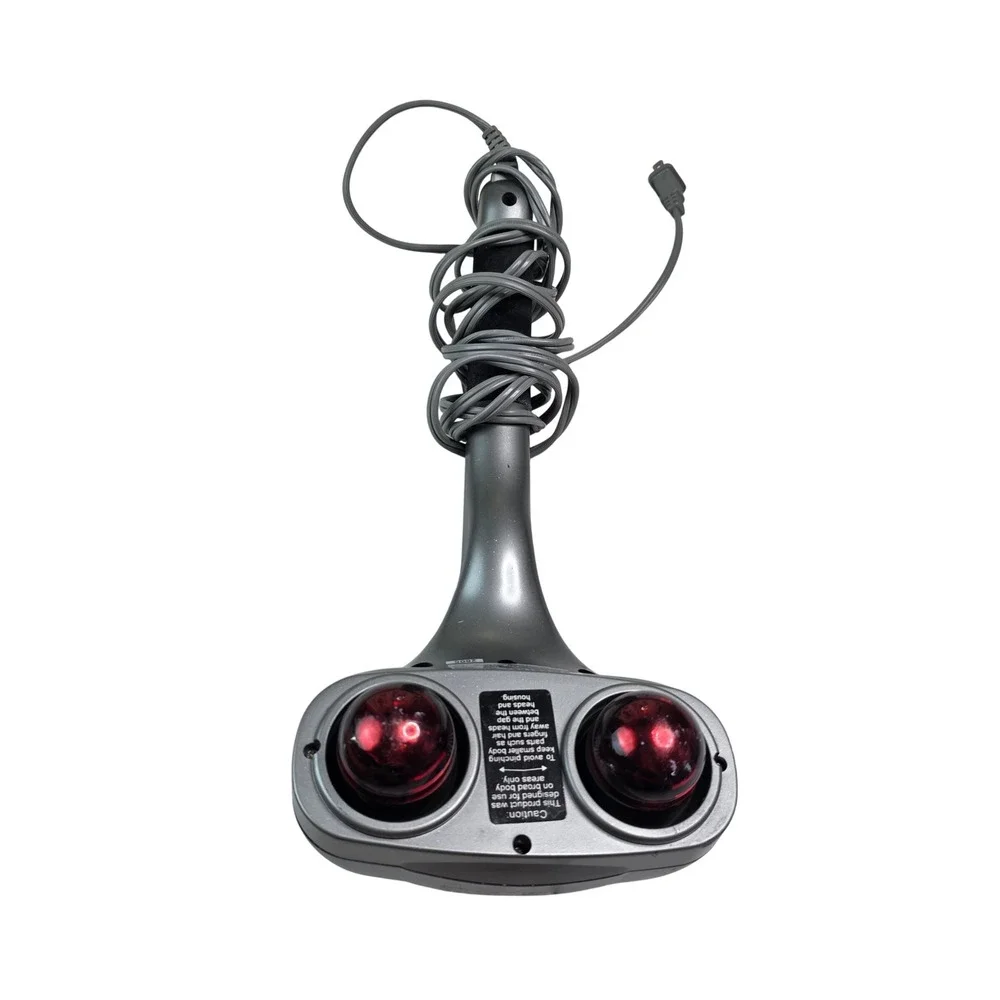 HoMedics PA-1HW Percussion Massager with Heat Dual Head Handheld Deep Tissue  T1