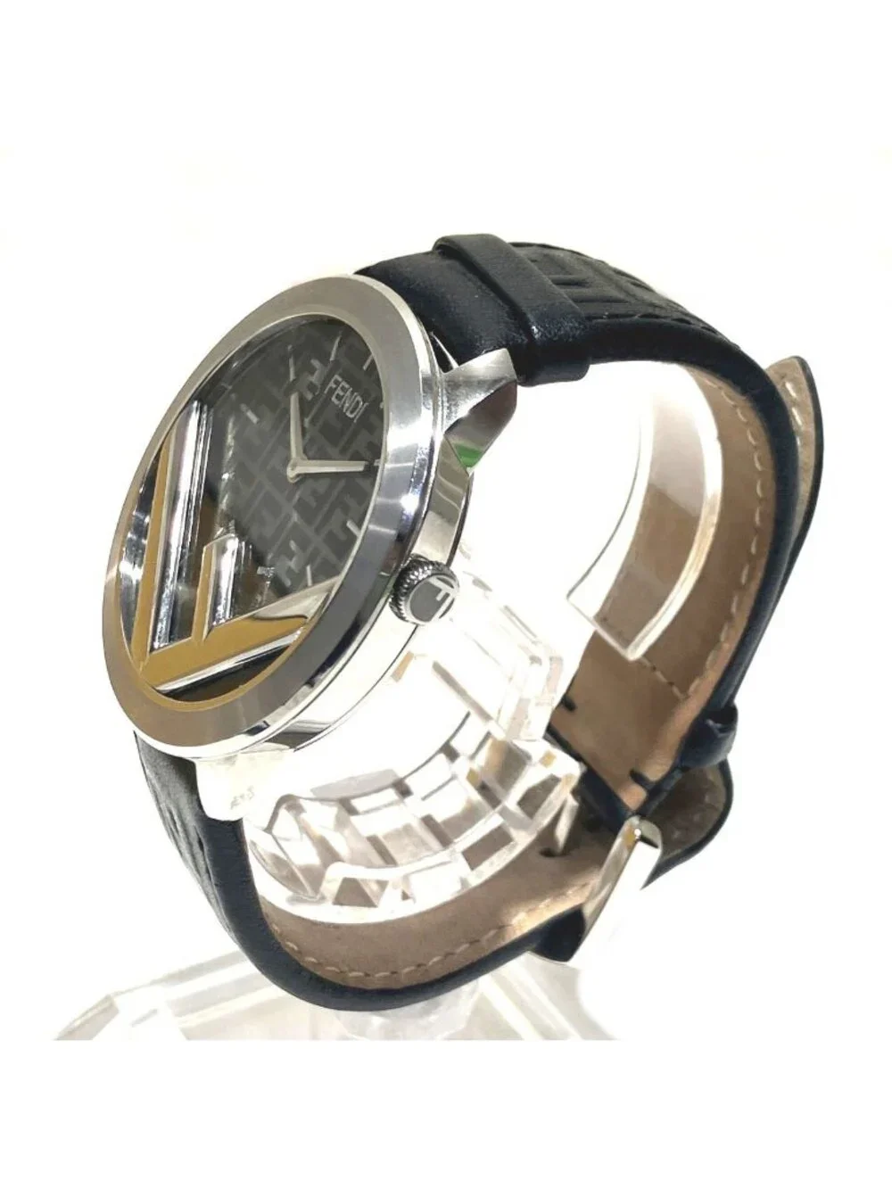 Fendi name crystal by