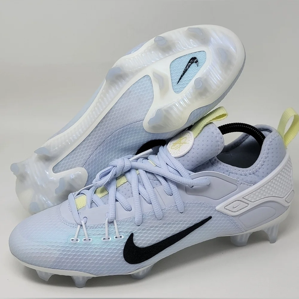 Nike Mens Sz 11 Huarache Elite 9 Low LAX SE Lacrosse Cleat  Grey FV6147 New