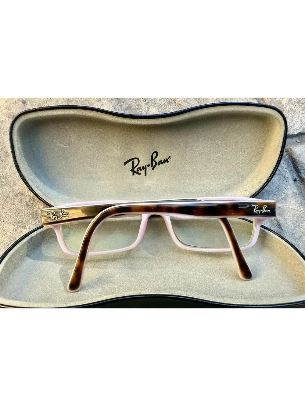 RAY-BAN RB5169 5240 Eyeglasses  52-16-140  Tortoise Purple Glasses Frames Only ￼