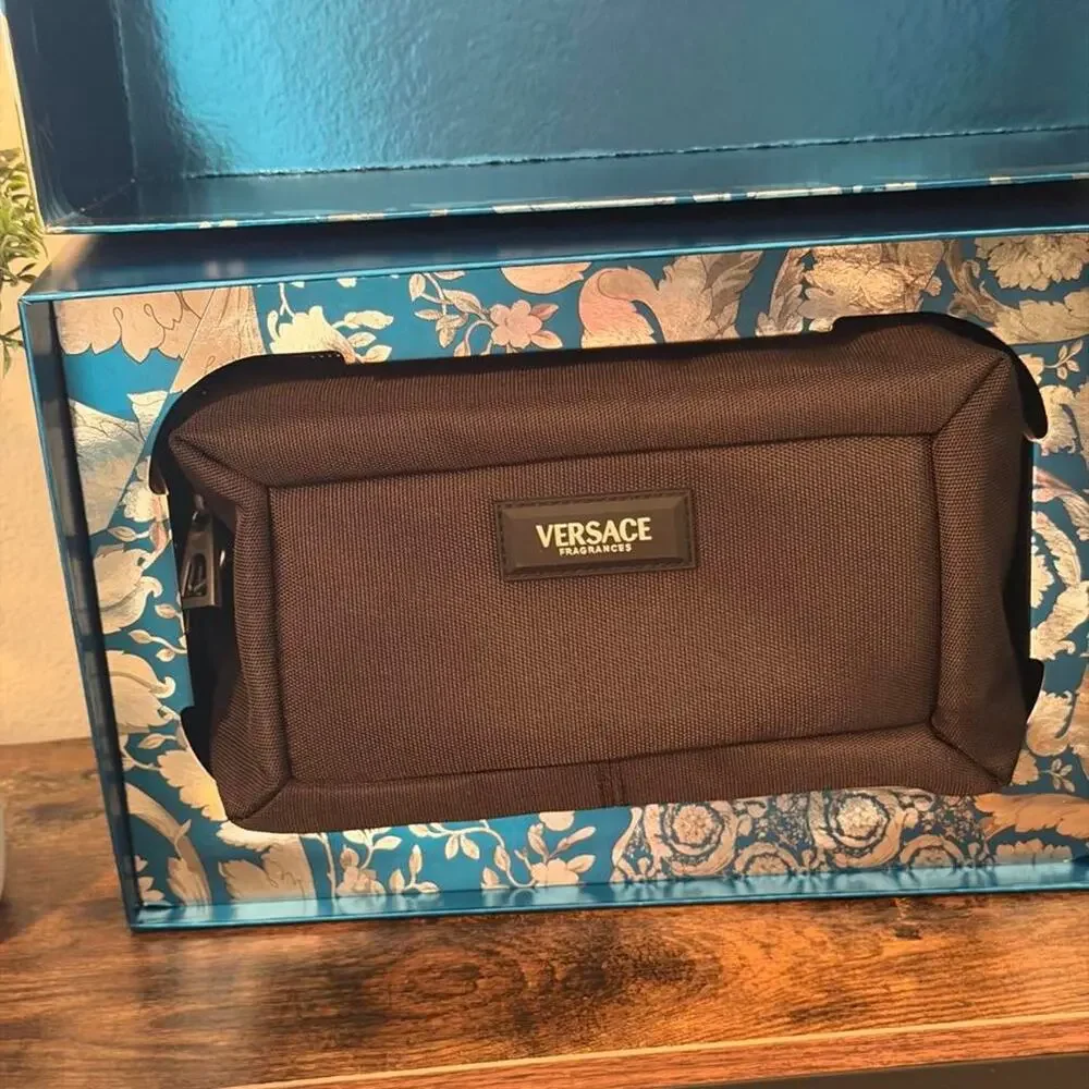 Versace eros blue silver