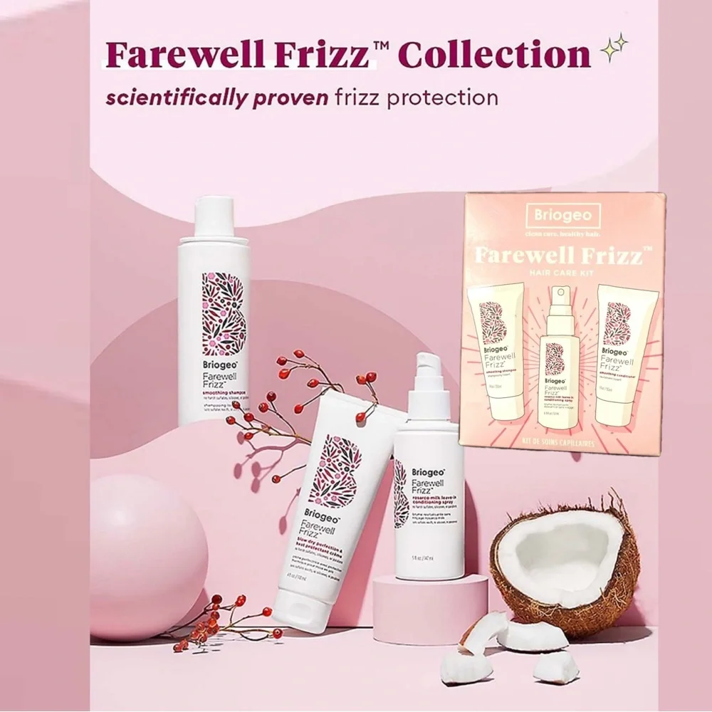 Briogeo Farewell Frizz™ 3 Piece Kit NIP