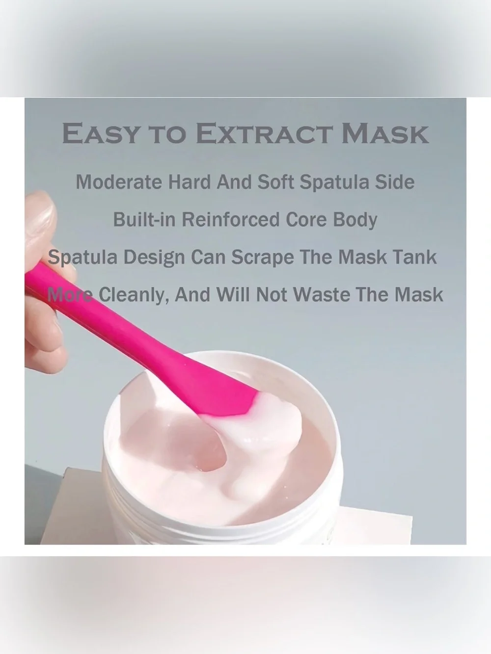 Silicone Face & Body Cleansing Brush pores cleaner remove blackheads Pink & Gray