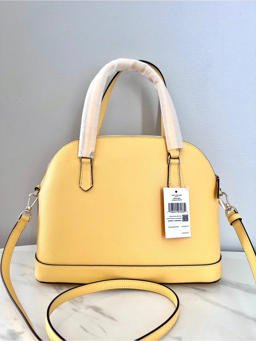kate spade strap 19” height