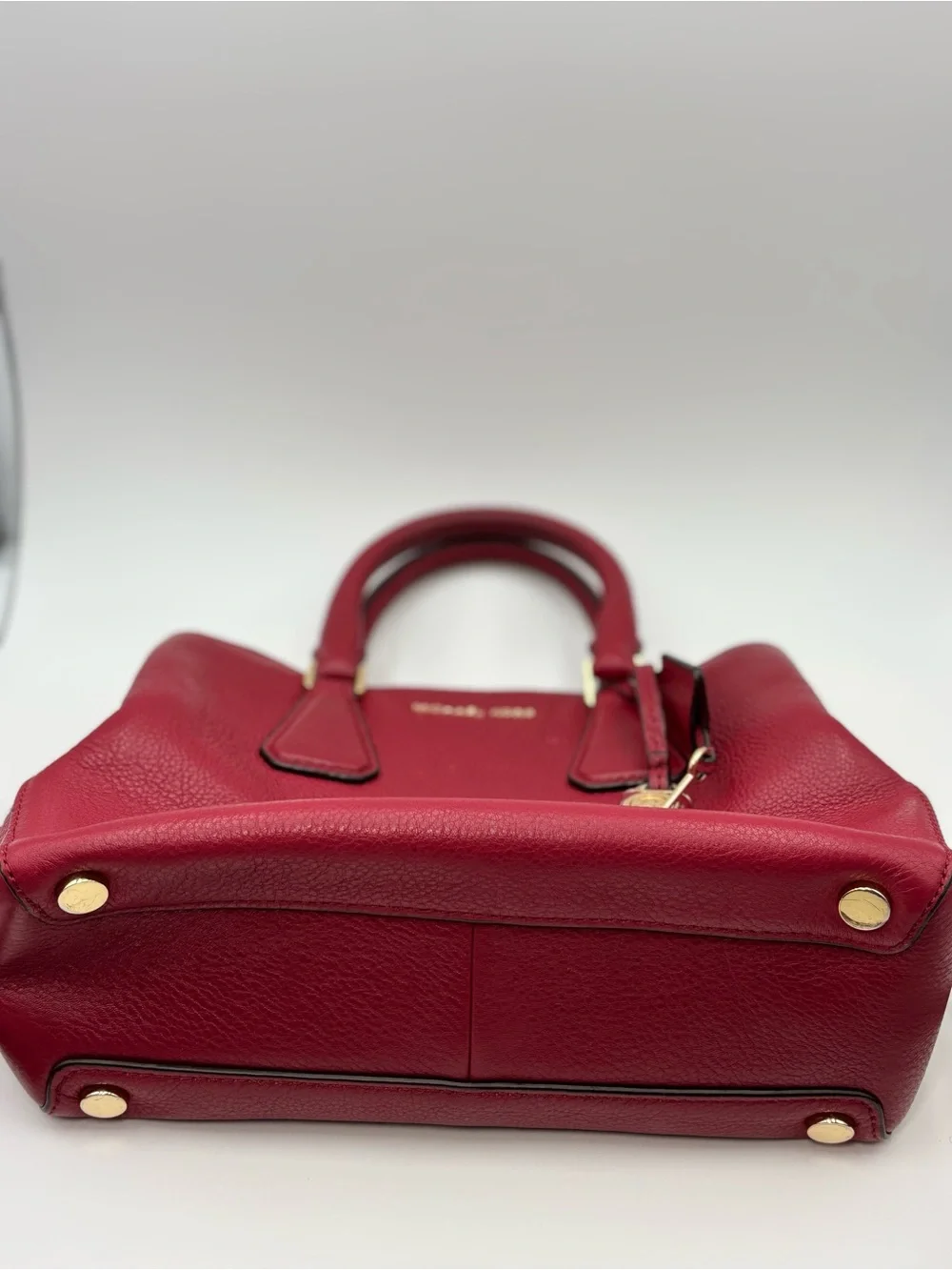 Michael Kors structured leather