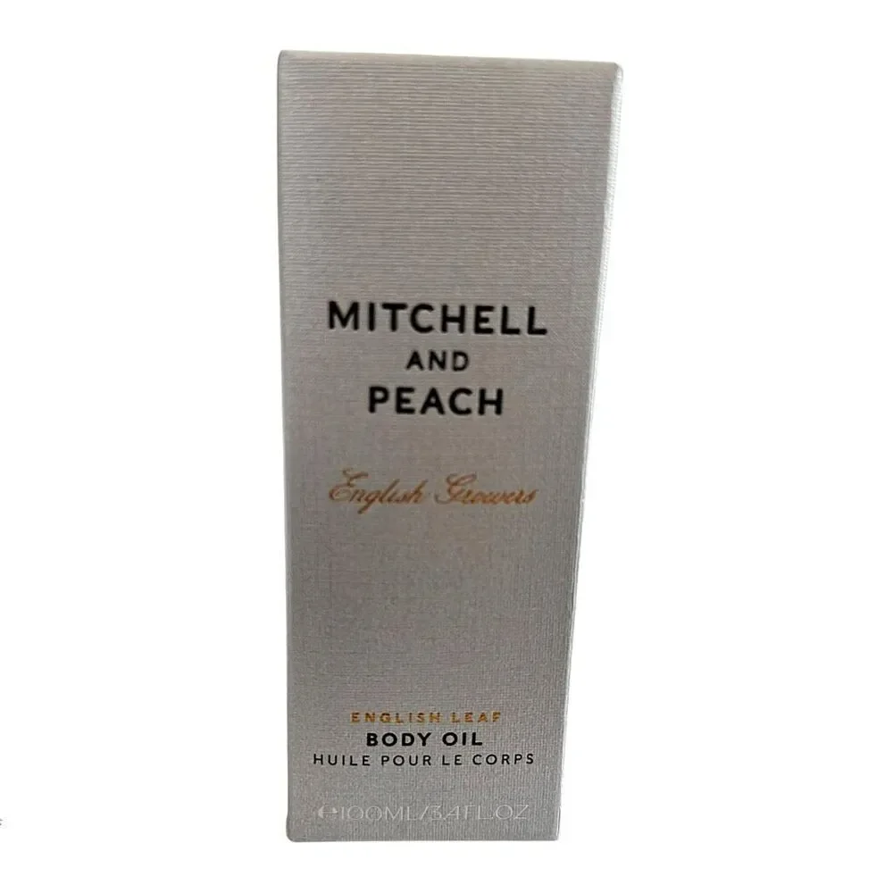 NIB Mitchell and Peach‎ Eglish Leaf Body Oil - 100ML / 3.4 fl oz  ***Item: C5