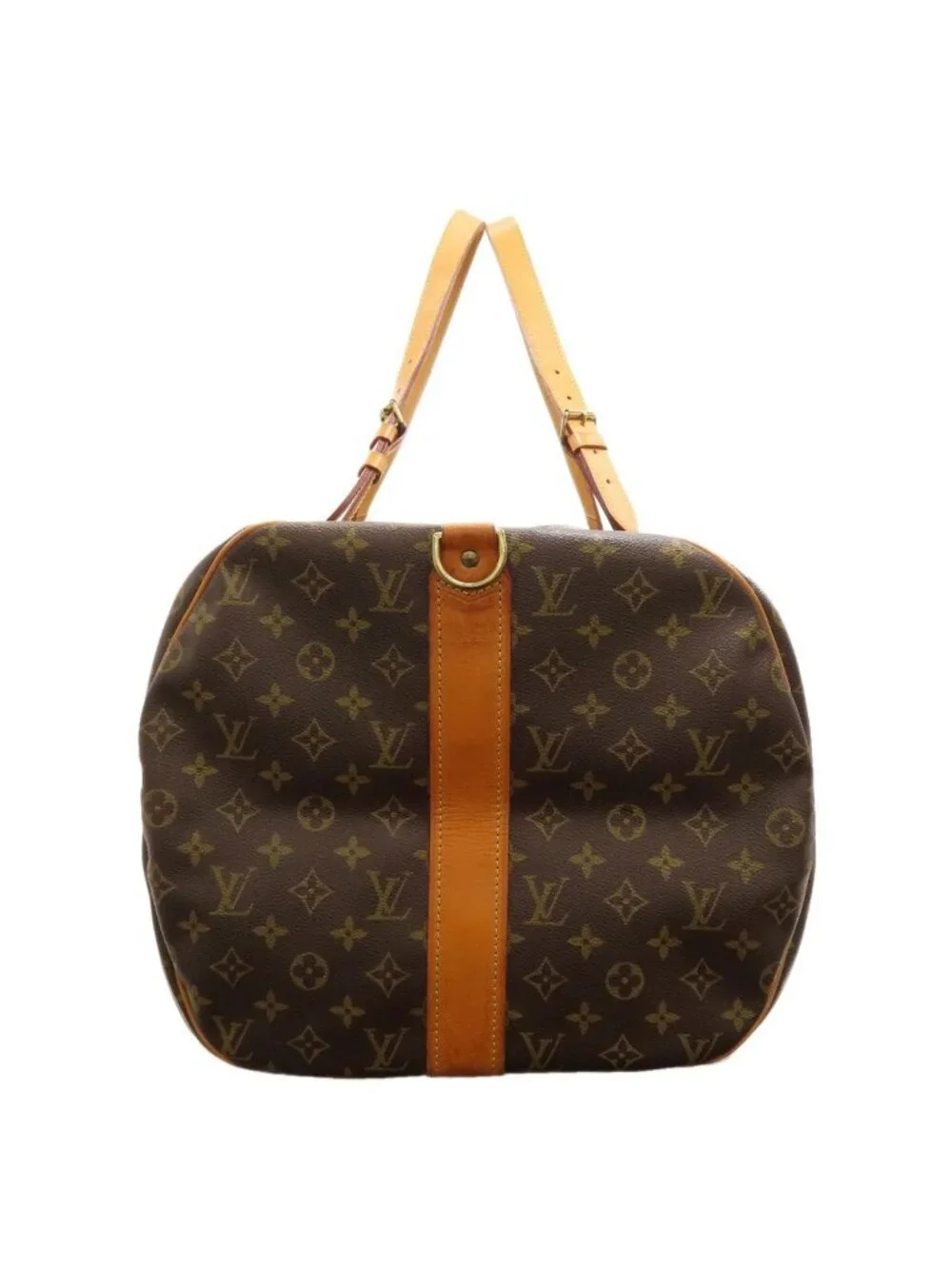 Louis Vuitton Sac Polochon Boston Bag Monogram Canvas