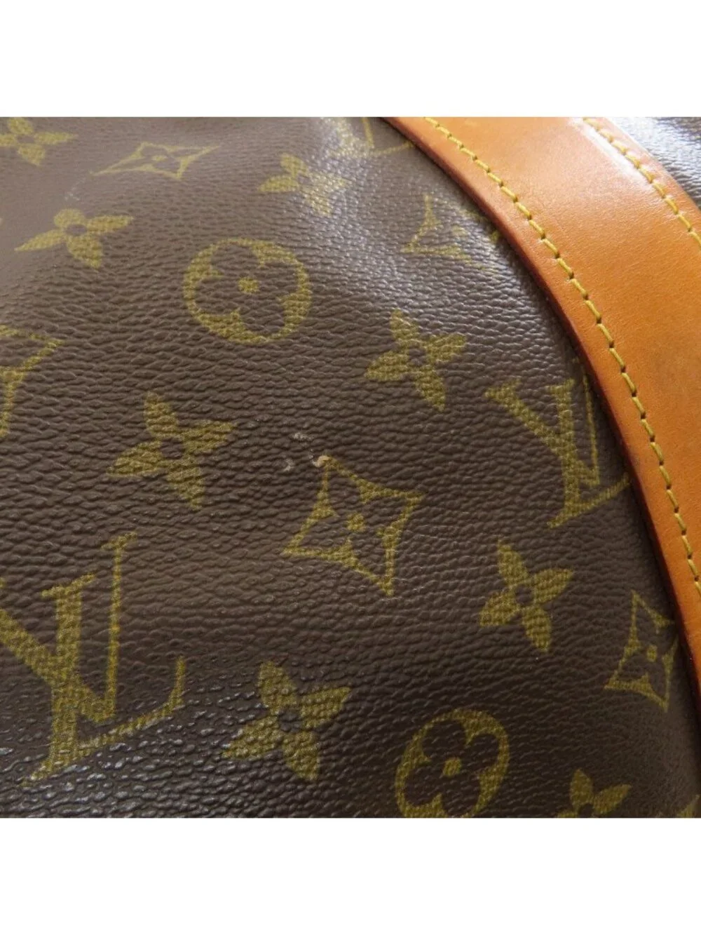 Louis Vuitton Sac Polochon Boston Bag Monogram Canvas