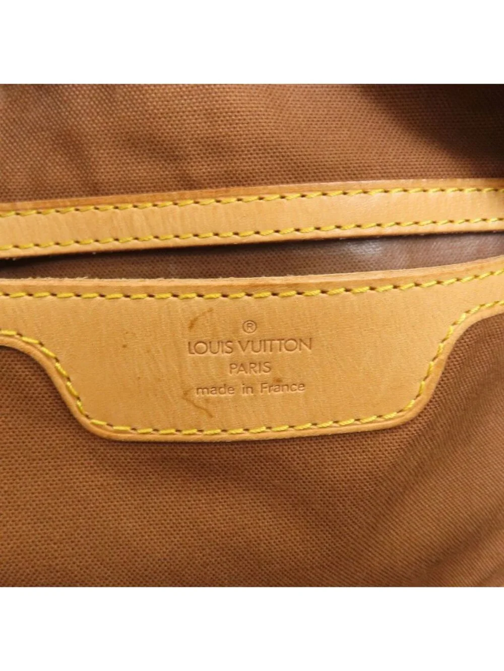 Louis Vuitton Sac Polochon Boston Bag Monogram Canvas