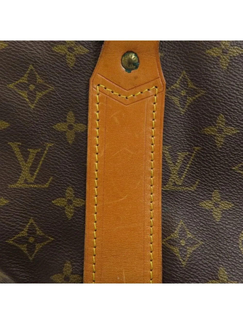 Louis Vuitton Sac Polochon Boston Bag Monogram Canvas
