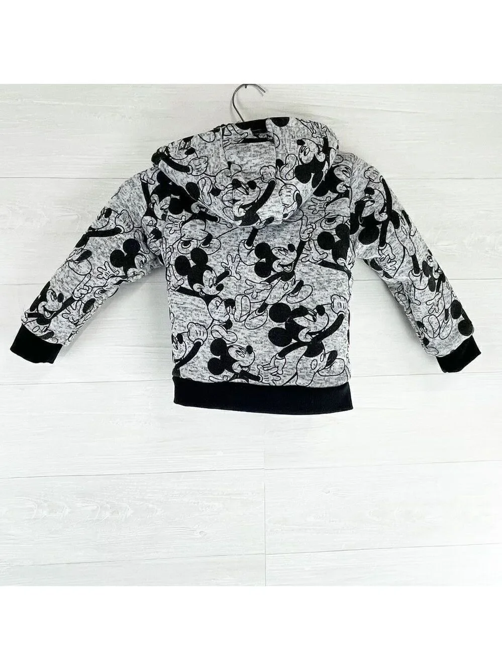 Disney Mickey Junior Mickey Mouse Fleece Lined Hooded Coat