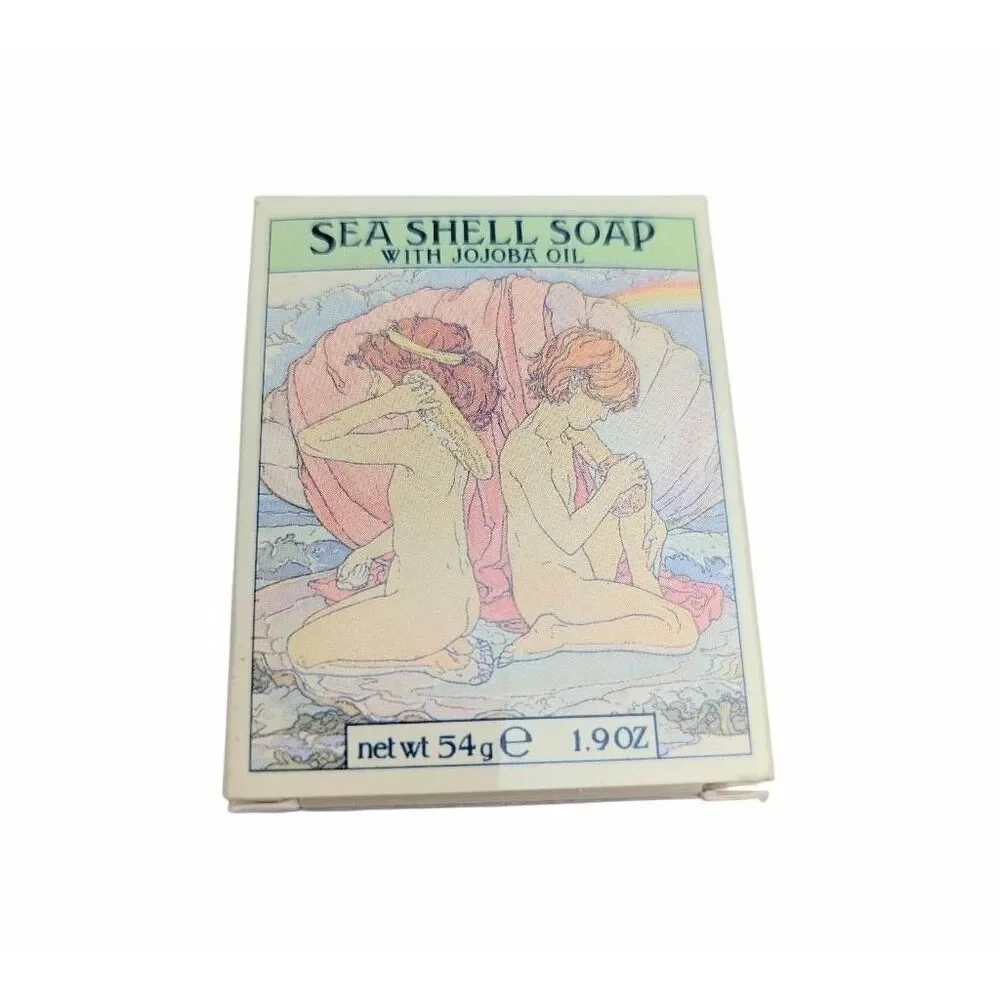 Crabtree & Evelyn Vintage 1978 Seashell Soap With Jojoba Oil 1.9 oz.
