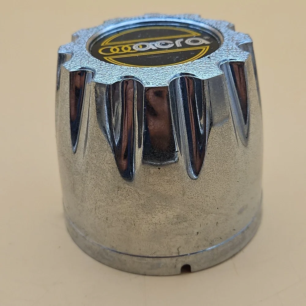 RARE‎ ACRA Wheels Chrome Wheel Rim Hub Cover Center Cap 5048 Push Through