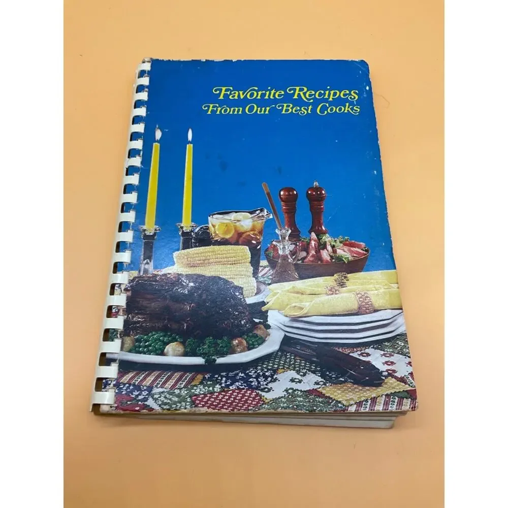 1969-1979 Favorite Recipes From Our‎ Best Cooks Kansas Church Cookbook Vintage