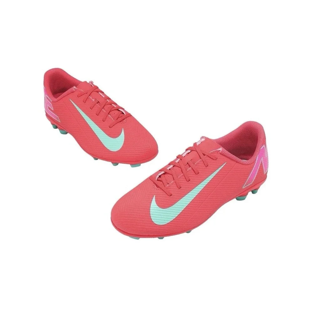 NEW Nike JR Vapor 16 Club FG/MG‎ Ember Glow Kids Youth Soccer FQ8286-800 5.5 Y